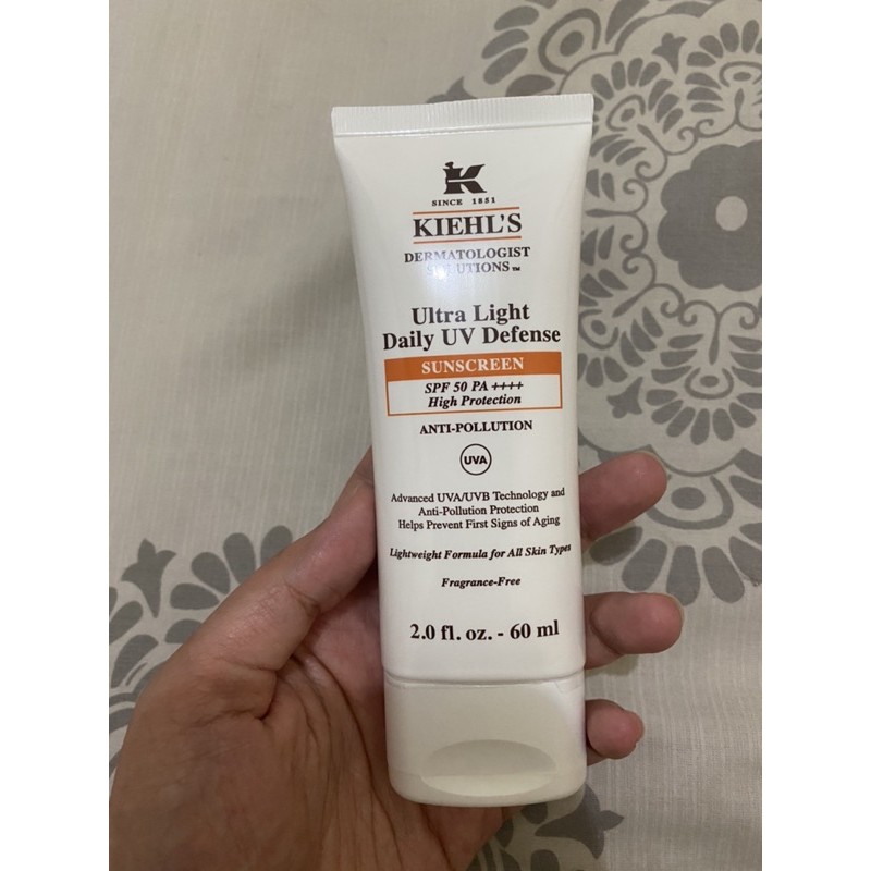 preloved sunscreen kiehls (like new+ free preloved moisturizer kiehls)