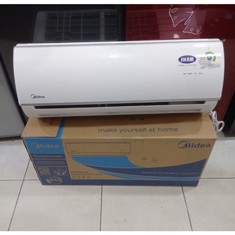 Jual AC Midea MSFC05CRN1 1/2PK + Pasang pipa 3M Indonesia