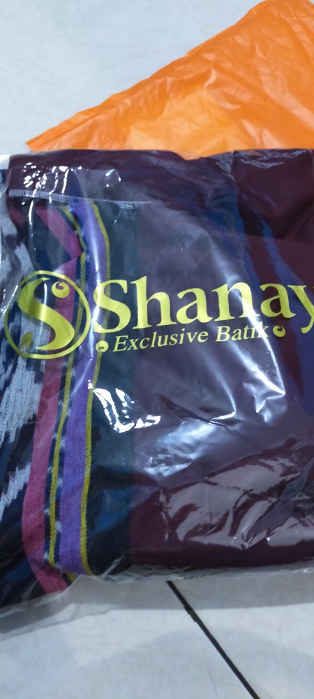 Shanaya Batik Gayatri Tunika Katun Toyobo Kombinasi Tenun Ori Troso S M L Xl Xxl