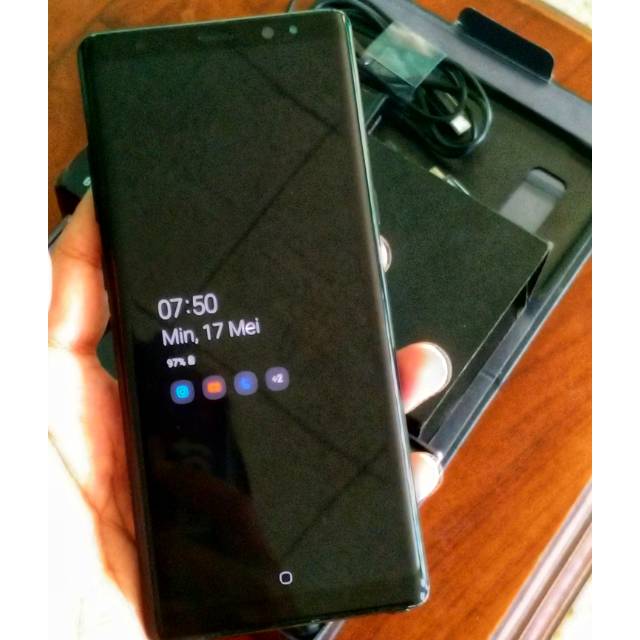 Samsung Note 8 second