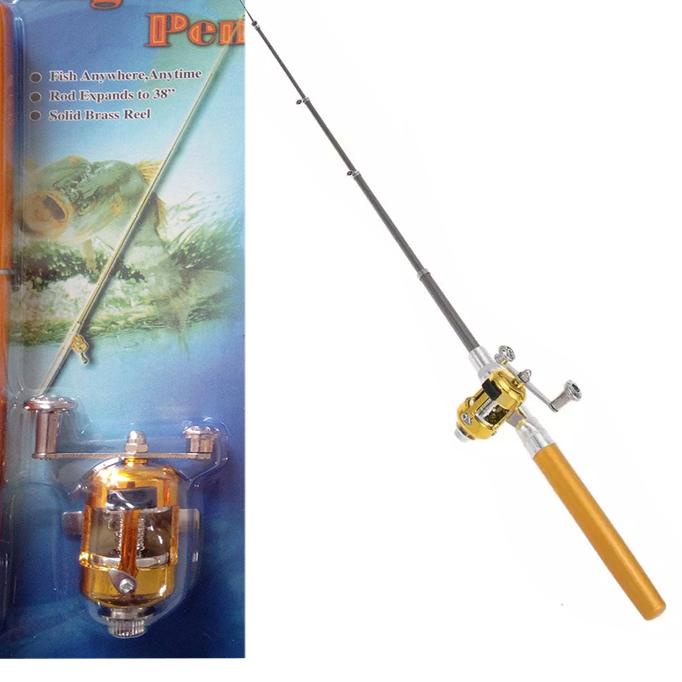 ← Mini Pen Fishing Rod Pen Joran Pancing Outdoor Joran Fishing Peralatan ✾