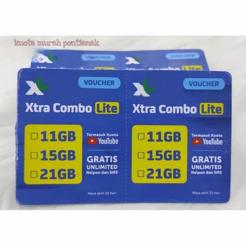 VOUCHER DATA XL COMBO LITE 15 GB Vocer 15gb