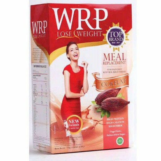 WRP Lose Weight Chocolate 324gr (6sachet) - WRP meal Replacement - Susu Diet