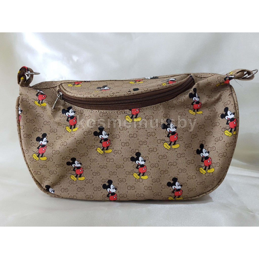 TAS SLINGBAG MICKEY MOUSE MURAH MERIAH