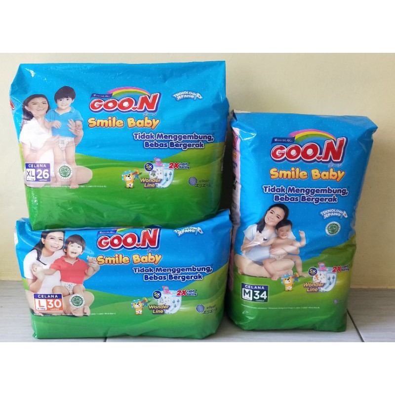 popok bayi goon popok sekali pakai