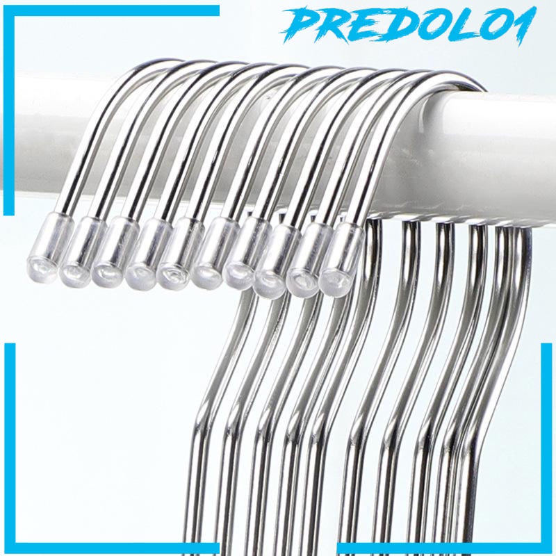 [PREDOLO1] 10pcs Anti-slip Stainless Steel Clothes Hangers Coat Garment Clothes Hanger Rack, Heavy Duty