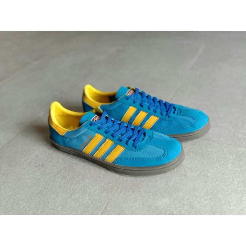 adidas spezial blue yellow