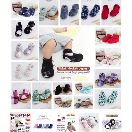 Cuddle Me Fitted Booties Sepatu Bayi Cuddleme Alas Kaki