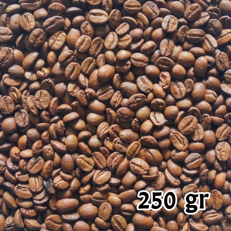 

Kopi Arabika Kuningan - Arabica Roasted Bean - Biji Kopi Sangrai - 250gr