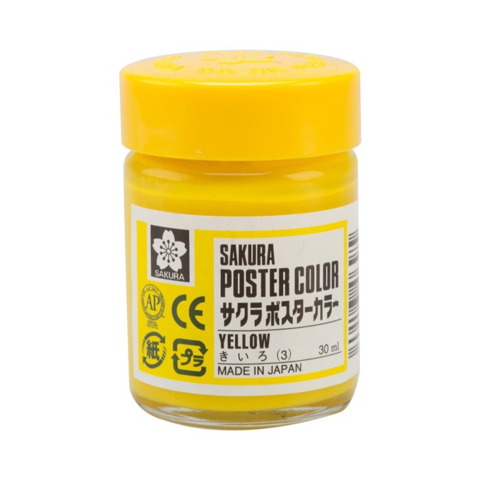 

Gramedia Bogor - Sakura Poster Color 15Ml Yellow Xpw15-3