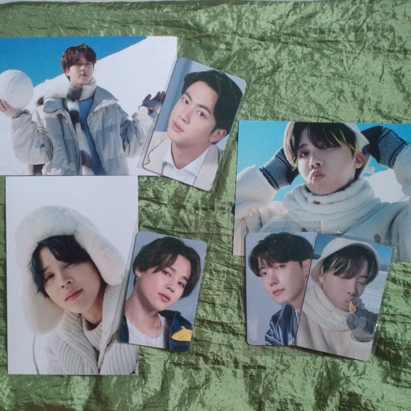 (READY) BTS WINPACK SAMSUNG photocard SET jin jimin jhope