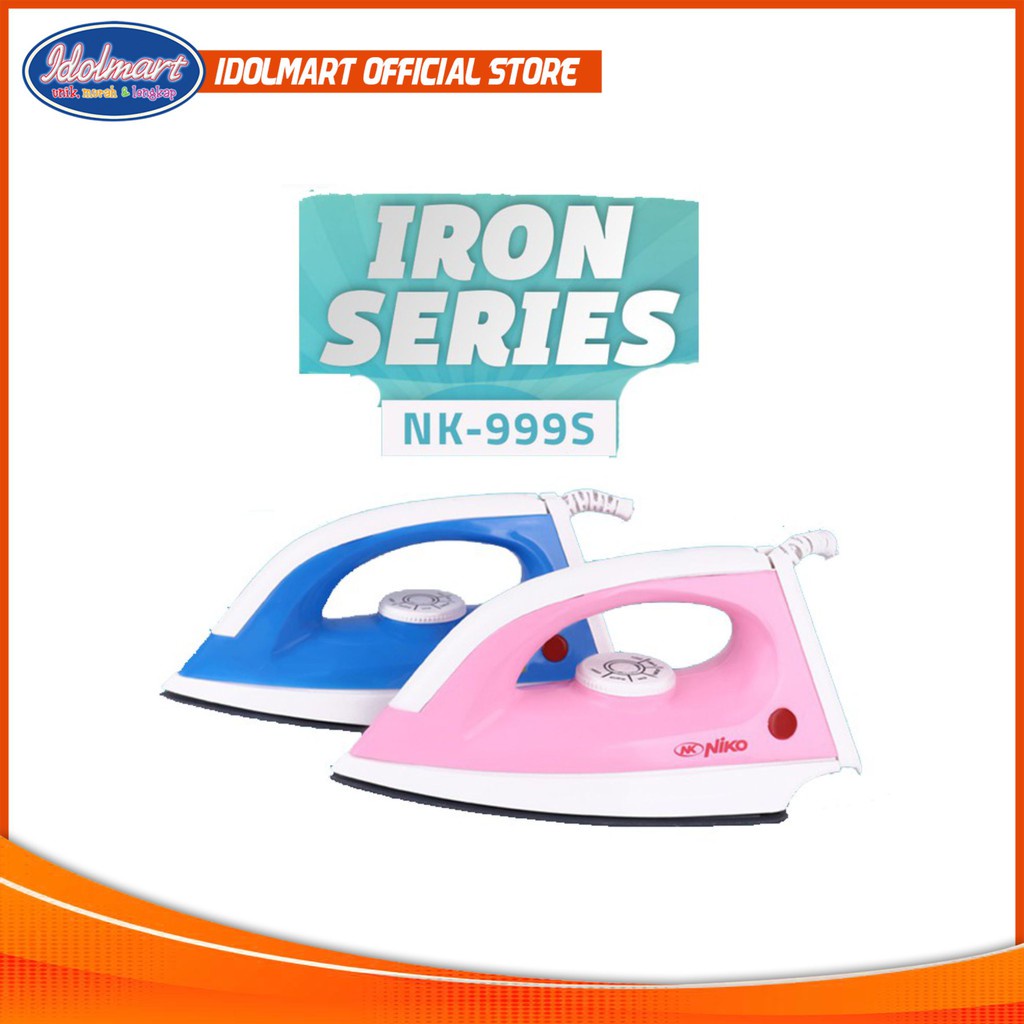 IDOLMART Niko Setrika Iron Anti Lengket NK-999S Surabaya