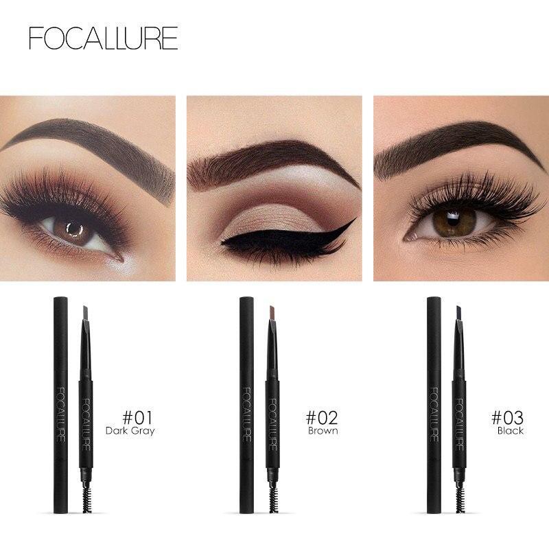 Focallure Waterproof Long-Lasting Eyebrow Pencil 3 Warna FA18