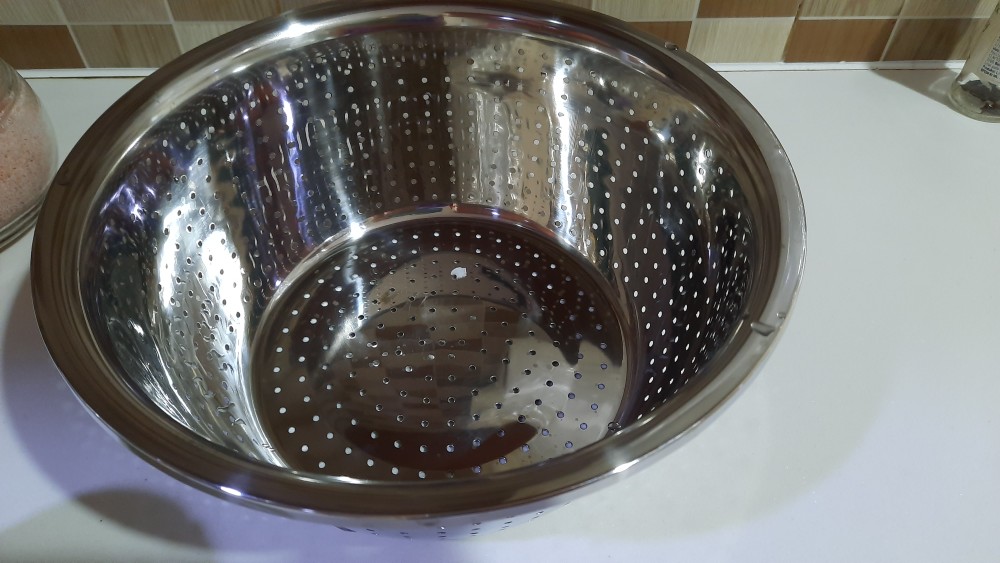 Sangku- Saringan - Tirisan Stainless