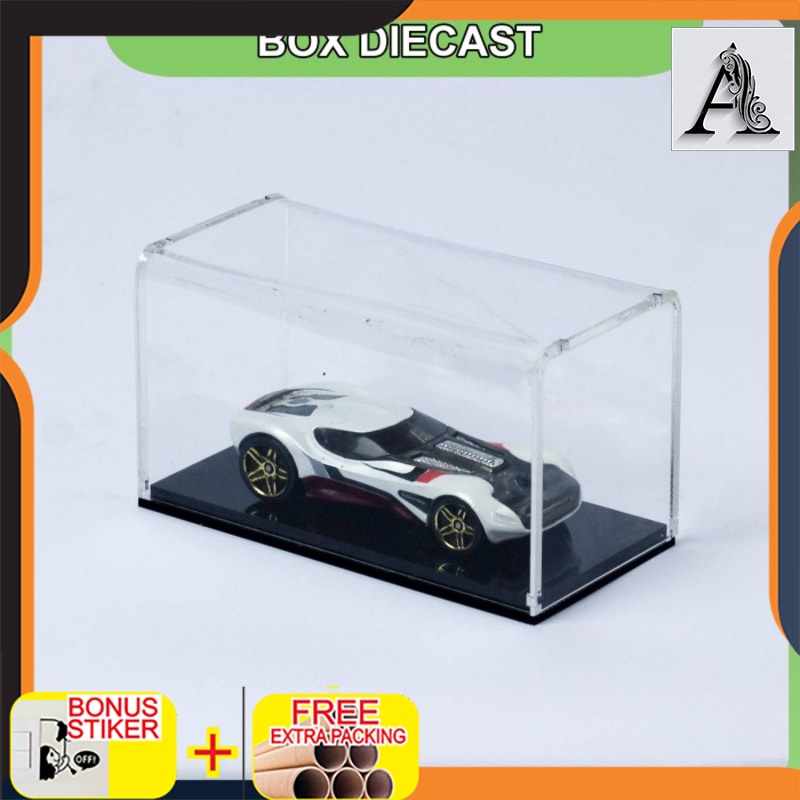 

Grosir BOX DIECAST AKRILIK SKALA 1 : 64 (10x5x5) cm - Hitam