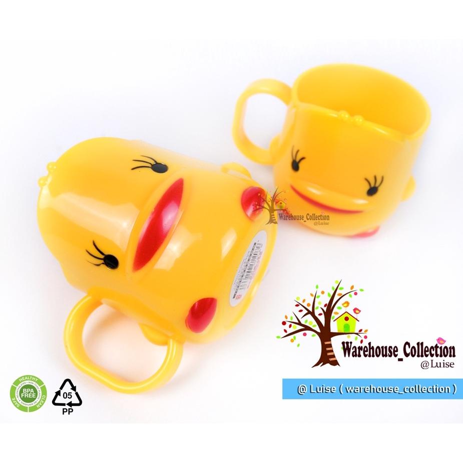 Gelas/cangkir Plastik Lucu Motif Bebek Gelas Plastik Anak Serbaguna /  Gelas Anak / Cangkir Anak Luc