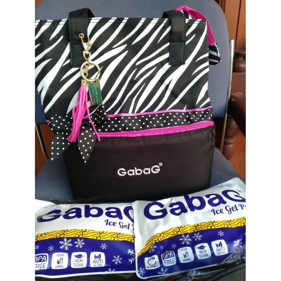 Gabag New Zebra Cooler Bag by WAWS