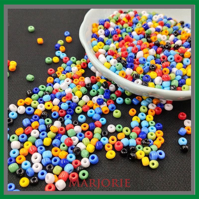 Mute Pasir / Glass Beads / Mute / Manik Manik Kecil / Bahan Aksesoris / kerajinan Tangan-MJD