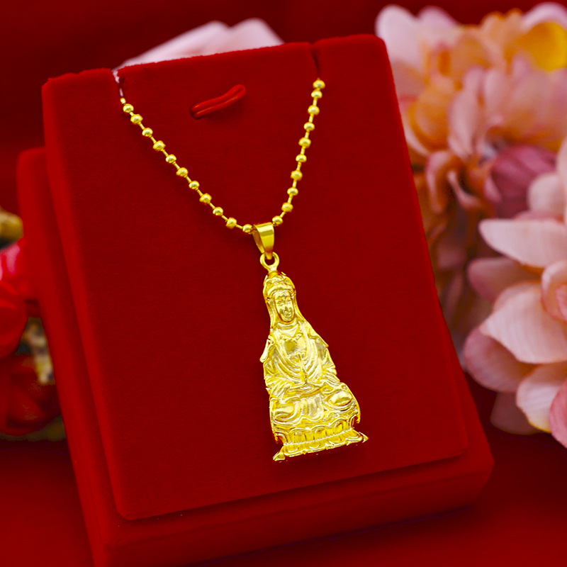 Liontin Keberuntungan Bahan Lapis Emas Asli Kadar 375 Untuk Wanita