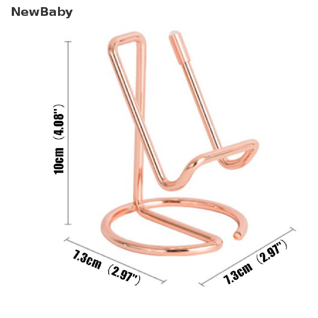 Stand Holder Handphone / Tablet Bahan Besi Tempa Gaya Nordic