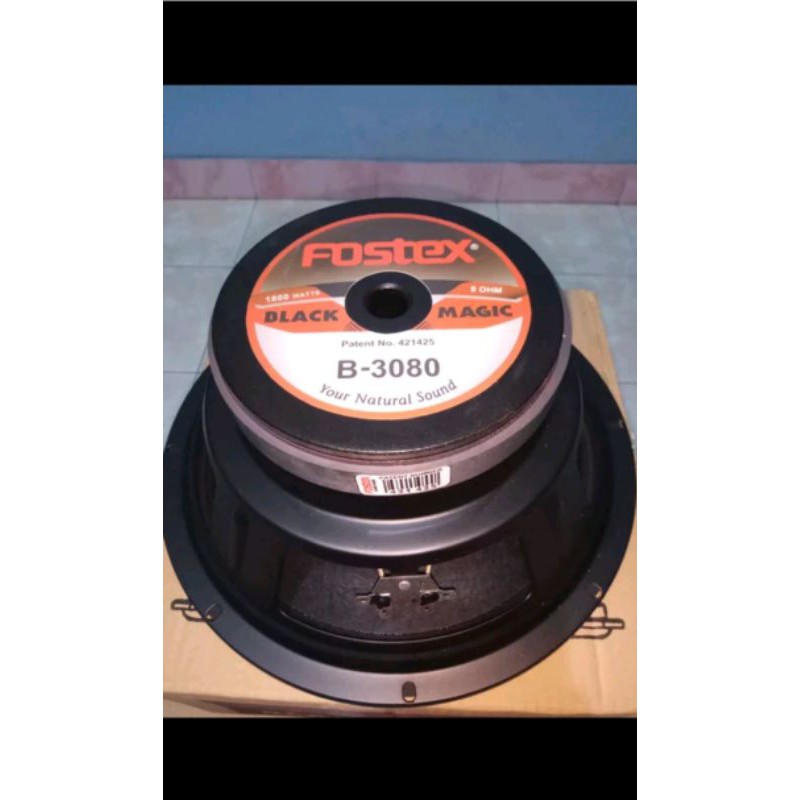 Speaker Vocal Fostex 12 Inch B 3080 Original Fostex Murah Shopee Indonesia