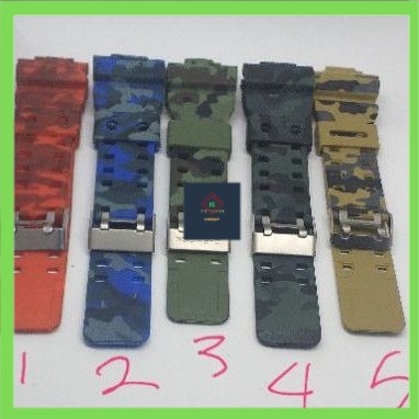 STRAP TALI JAM CASIO COMPATIBLE DIGITEC CAMO LORENG ARMY FREE PEN