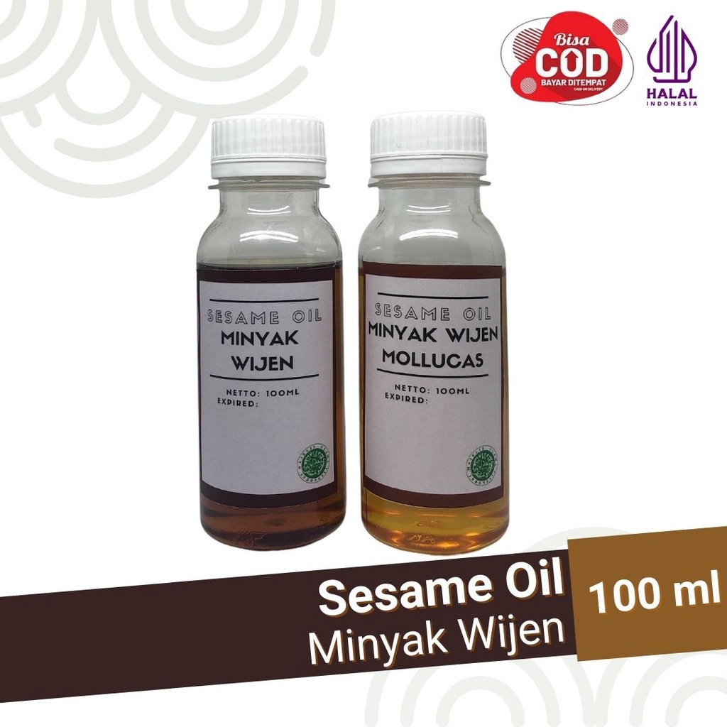 Minyak Wijen Korea 100ml - Sesame Oil Halal