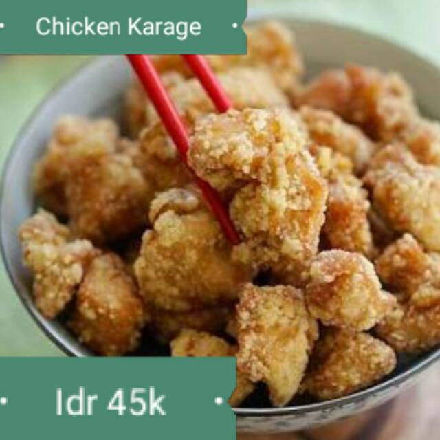 

Chicken Karage homemade murah