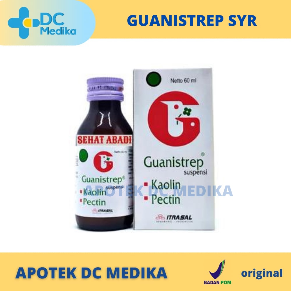 GUANISTREP SYR / OBAT DIARE