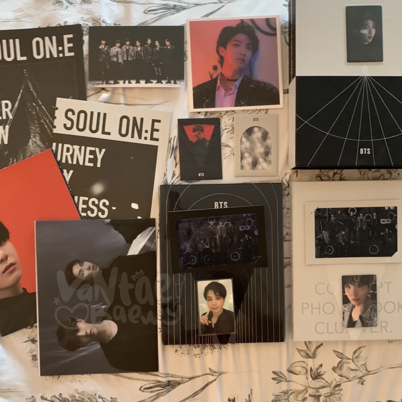 [SHARING] MCB mots concept photobook on:e rm jimin yoongi lenti clu v e route pc photocard poster