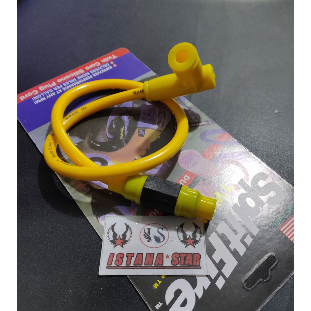 CANGKLONG BUSI RACING ANTI AIR UNTUK MOTOR BEBEK DAN MATIC KUNING