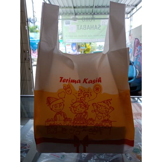 

Kantong kresek dus nasi isi 50 lembar
