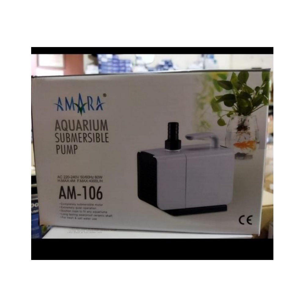 AMARA AM 106 Aquarium Submersible Pump/Pompa Kolam Hidroponik