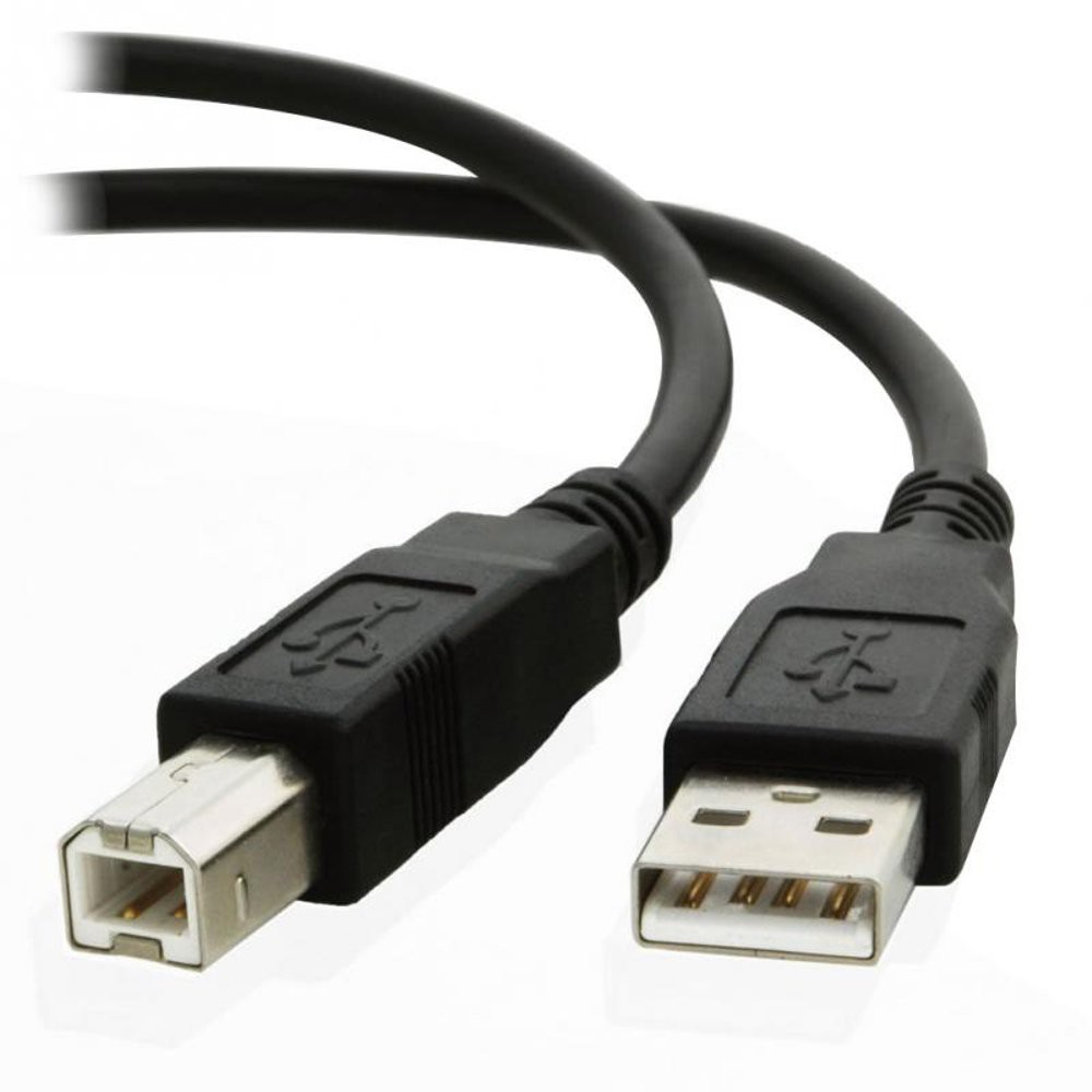 C_    Kabel Usb printer 1.5 Meter /Kabel printer usb /Kabel data printer gx - Hitam