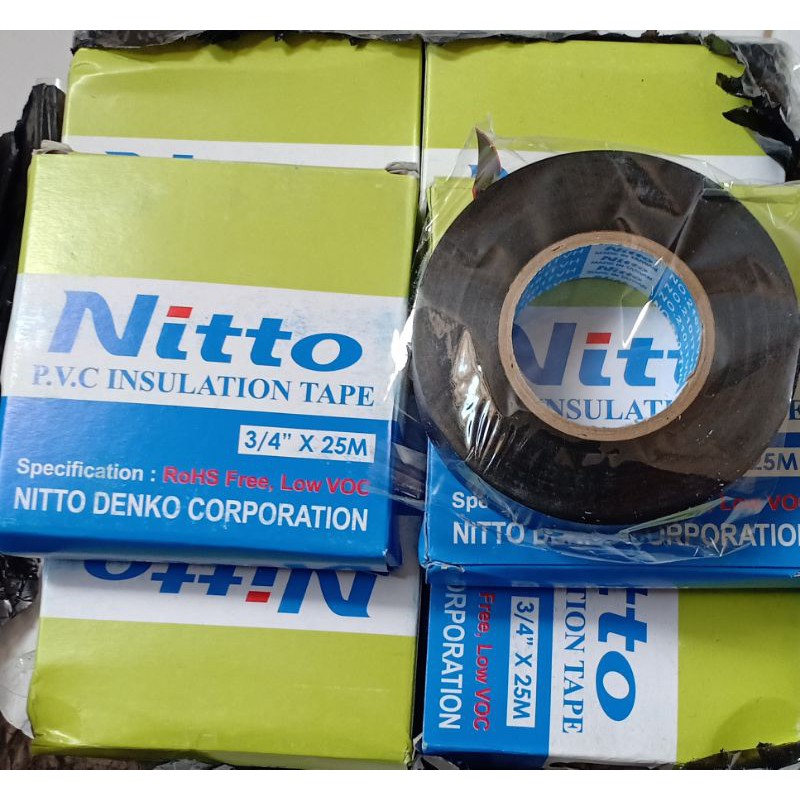 

ISOLASI LISTRIK NITTO HITAM ASLI