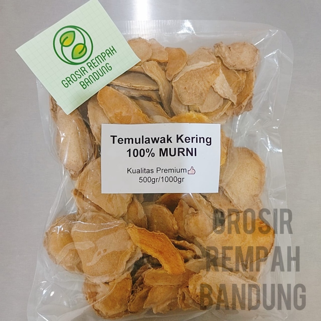 

KTr190 Temulawak Kering / Bersih Pilihan / Rempah / Kualitas Terbaik