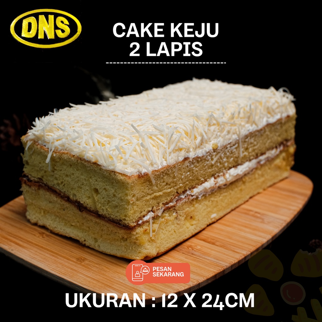 

CAKE KEJU 2 LAPIS / KEJU SERUT / KUE LAPIS TOPPING KEJU