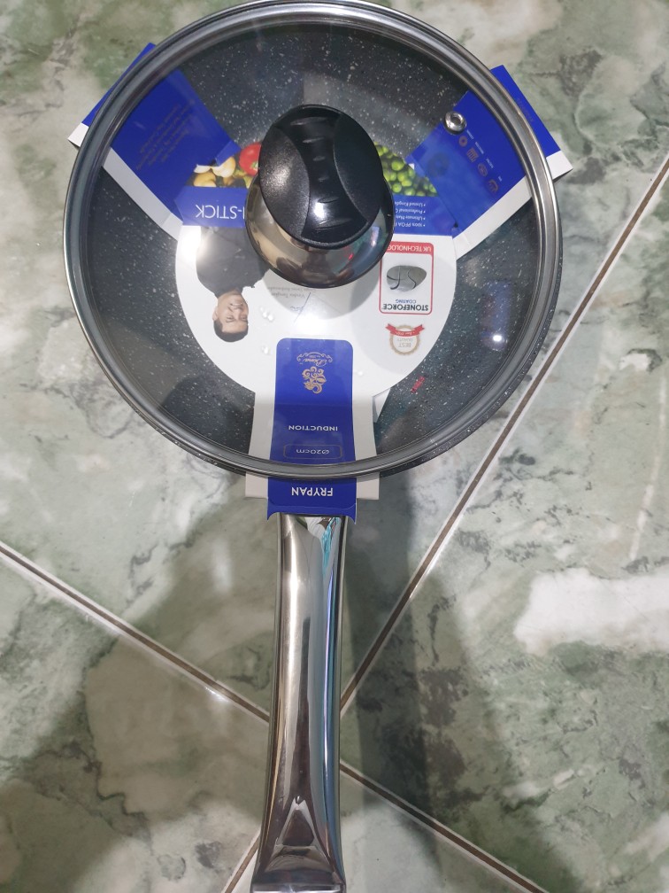 Bima Origin Fry Pan Induksi 20 Cm 24cm 26 Cm Stoneforce Frying Pan Goreng B2003720 B2003724 B2003726