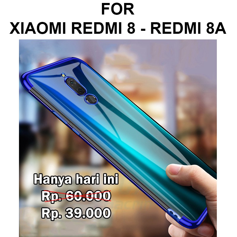 Tpu plating case Xiaomi Redmi 8 - Redmi 8A softcase case cover hp