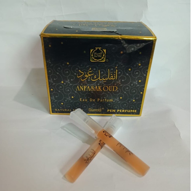 Parfum ANFASAQ OUD 8ml Pen Spray Original By Surrati | Pen Parfum Spray Surrati 8ml | Eau De Parfum