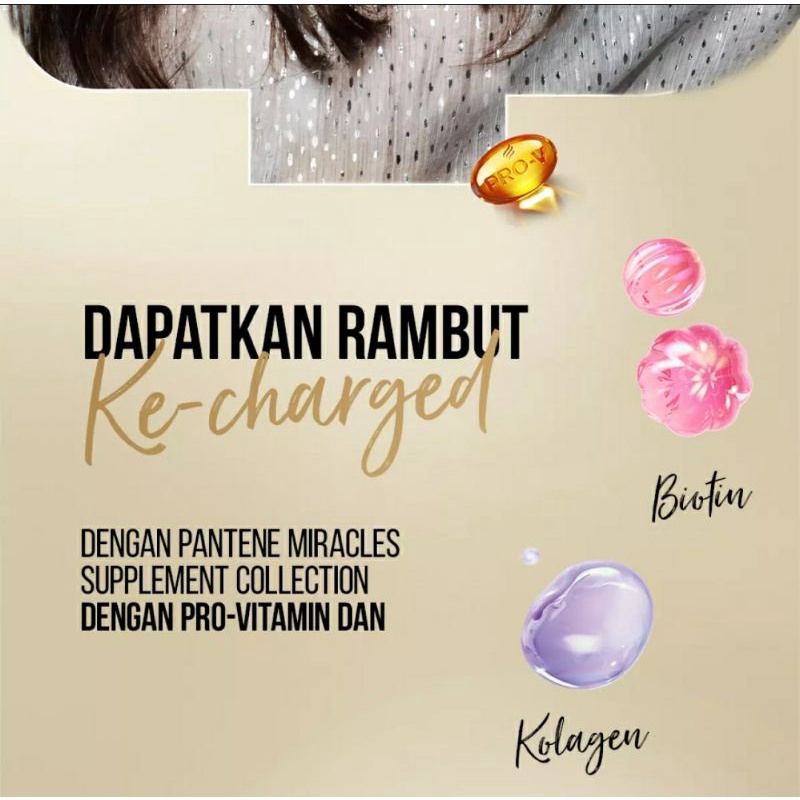 PANTENE Miracles - Biotin Strenght | Collagen Repair | Conditioner | Hair Mask (150ml - 70ml - 20ml)