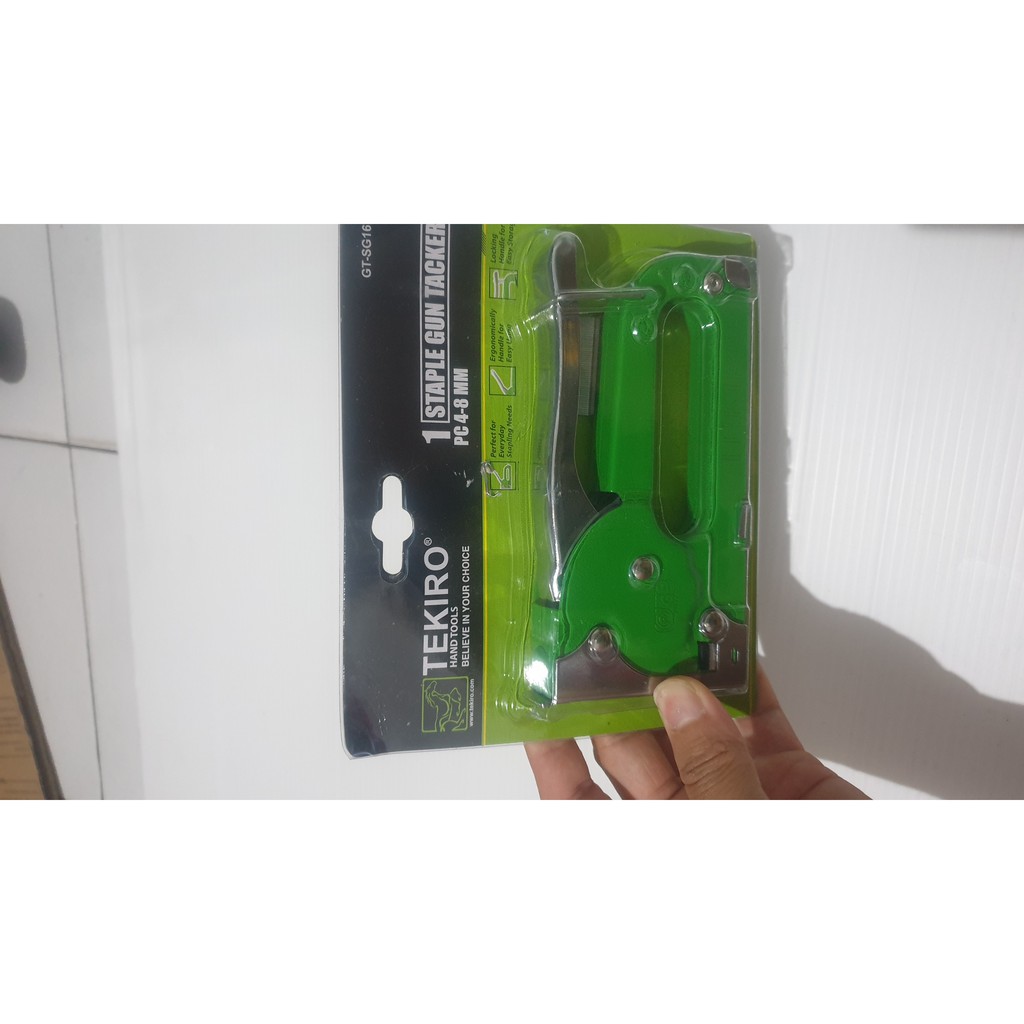 

Tekiro staples tembak 4-8mm/ Tekiro staple gun tacker 4-8mm