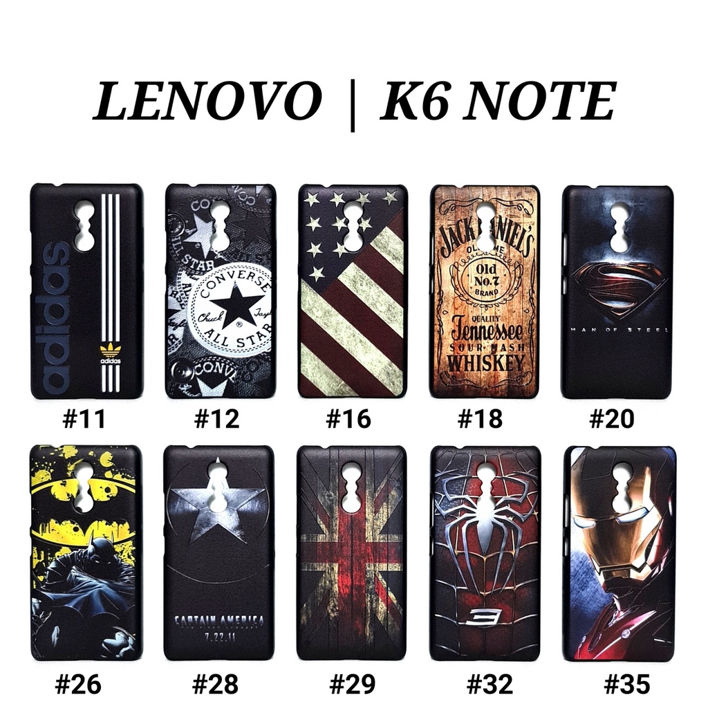 LENOVO K4 NOTE A7010 K6 K6 NOTE A2010 A7700 A7700 PLUS A6000 A6000 PLUS A6010 A6010 PLUS - MAN HARD CASE Marvel Super Hero