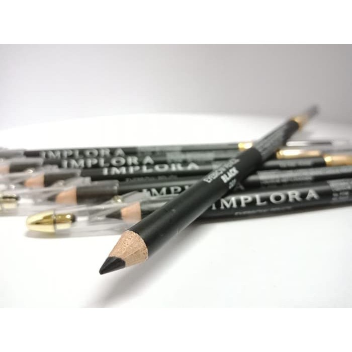 Pensil Alis Implora Warna Hitam BPOM / Eyebrow Implora