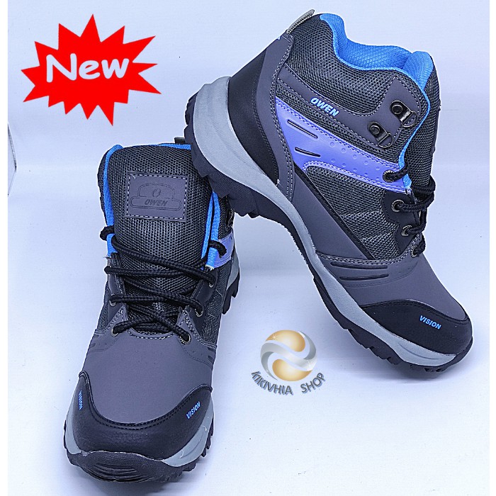 Sepatu gunung wanita / Sepatu hiking wanita / Sepatu gunung pria owen vision 35-41 / Sepatu pendaki