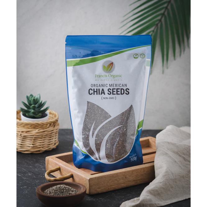 

ziig organic chia seeds 500grams (francis organic) donl