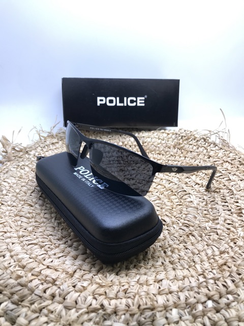 Sunglasses kaca mata pria polarized super kacamata gaya hitam police full set