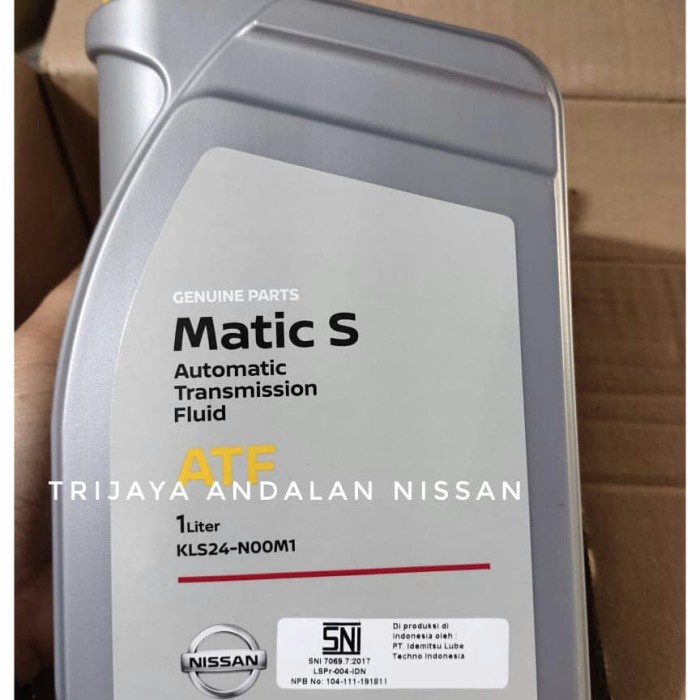 OLI TRANSMISI MATIC S UNTUK NISSAN MARCH ORIGINAL
