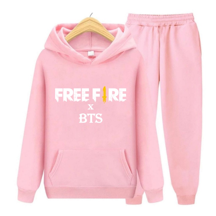 SETELAN ANAK SWEATER HOODIE Fri FireXBT / Oneset