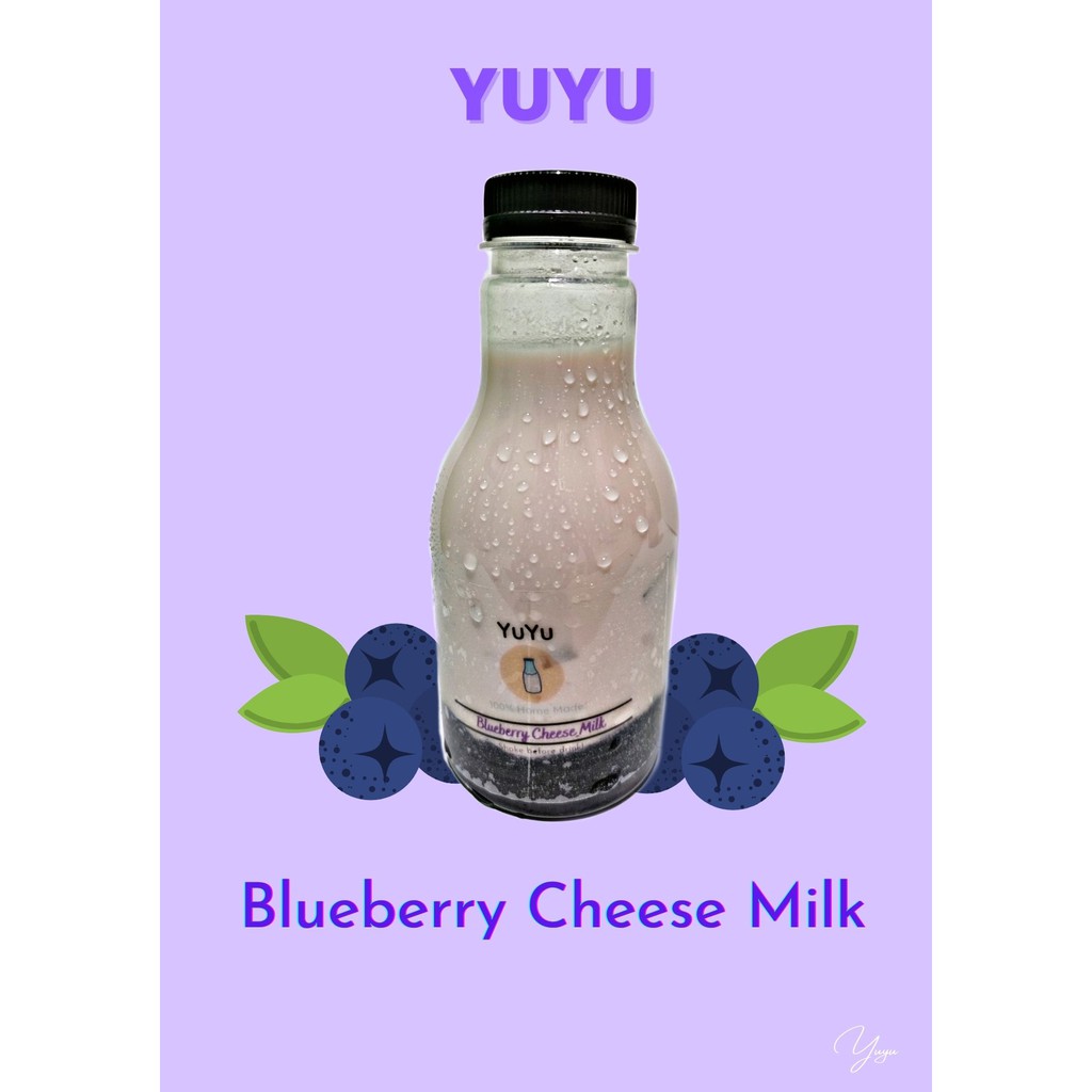 

Yuyu Blueberry Cheese Milk
